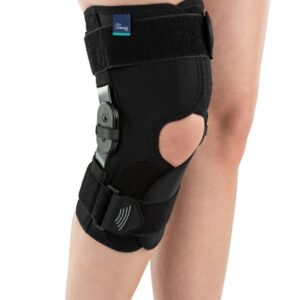 Stabilizator stawu kolanowego z szynami otwarty XL - model 504